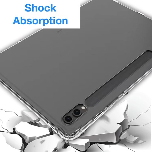 MEZON Samsung Galaxy Tab S10+ 12.4" Transparent Premium Clear TPU Gel Case - Picture 7 of 8