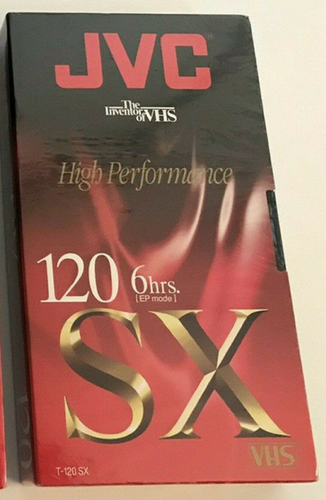 Neu JVC T-120 SX Hochleistungs-VHS leeres Videoband - Bild 3 von 4