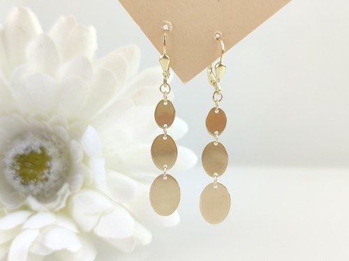 Wunderschöne Ohrhänger 333 oval, Handmade - Bild 3 von 9