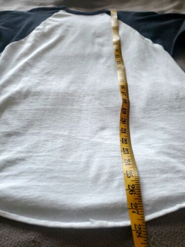DR Strange Records T Shirt Vintage Medium Raglan Tee Music Vinyl Punk Band - Picture 6 of 7