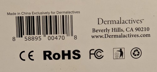 Dermalactives Dispositivo di Bellezza Miglioramento Pori Elastina e Ringiovanimento Collagene NUOVO - Foto 7 di 7