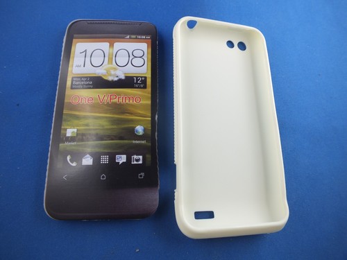 Peter Jäckel Hülle HTC One V / Primo White Handytasche Solid Case Premium Cover - Picture 4 of 14