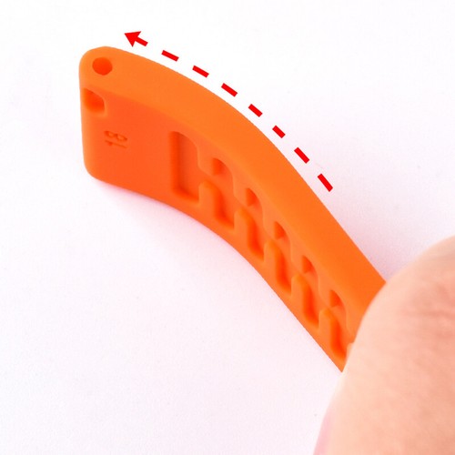 Schnellverschluss weiches Silikon Uhrenarmband Kautschukband Schmetterlingsve... - Bild 9 von 38