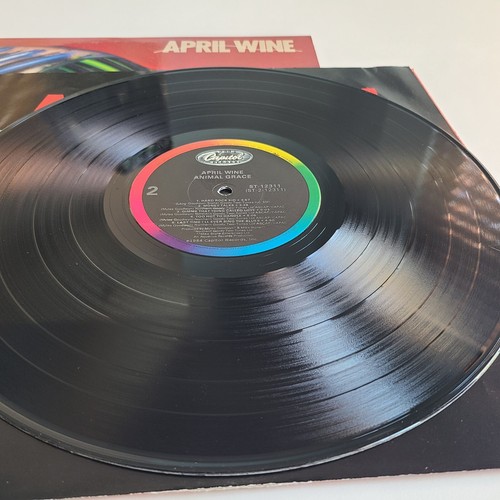 Vinyl Record: "April Wine - Animal Grace" LP 1984 ST-12311 Capitol EMI NM - Picture 9 of 11