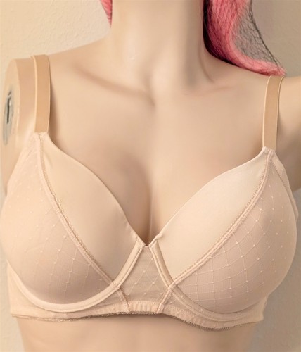 Sujetador de bolsillo Classique Sweetheart Mastectomía en forma de pecho - Beige 34D - Imagen 1 de 5