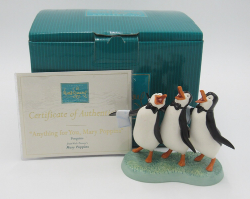 WDCC "Anything for You, Mary Poppins" Pinguine aus Mary Poppins Box mit Box COA