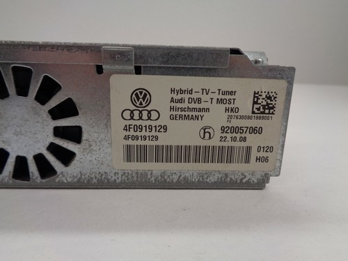Audi TV Receiver Tuner Hybrid Mmi 0.1oz 4F0919129 A4 A5 A6 A8 Q7 8K 135.3oz - Picture 2 of 3