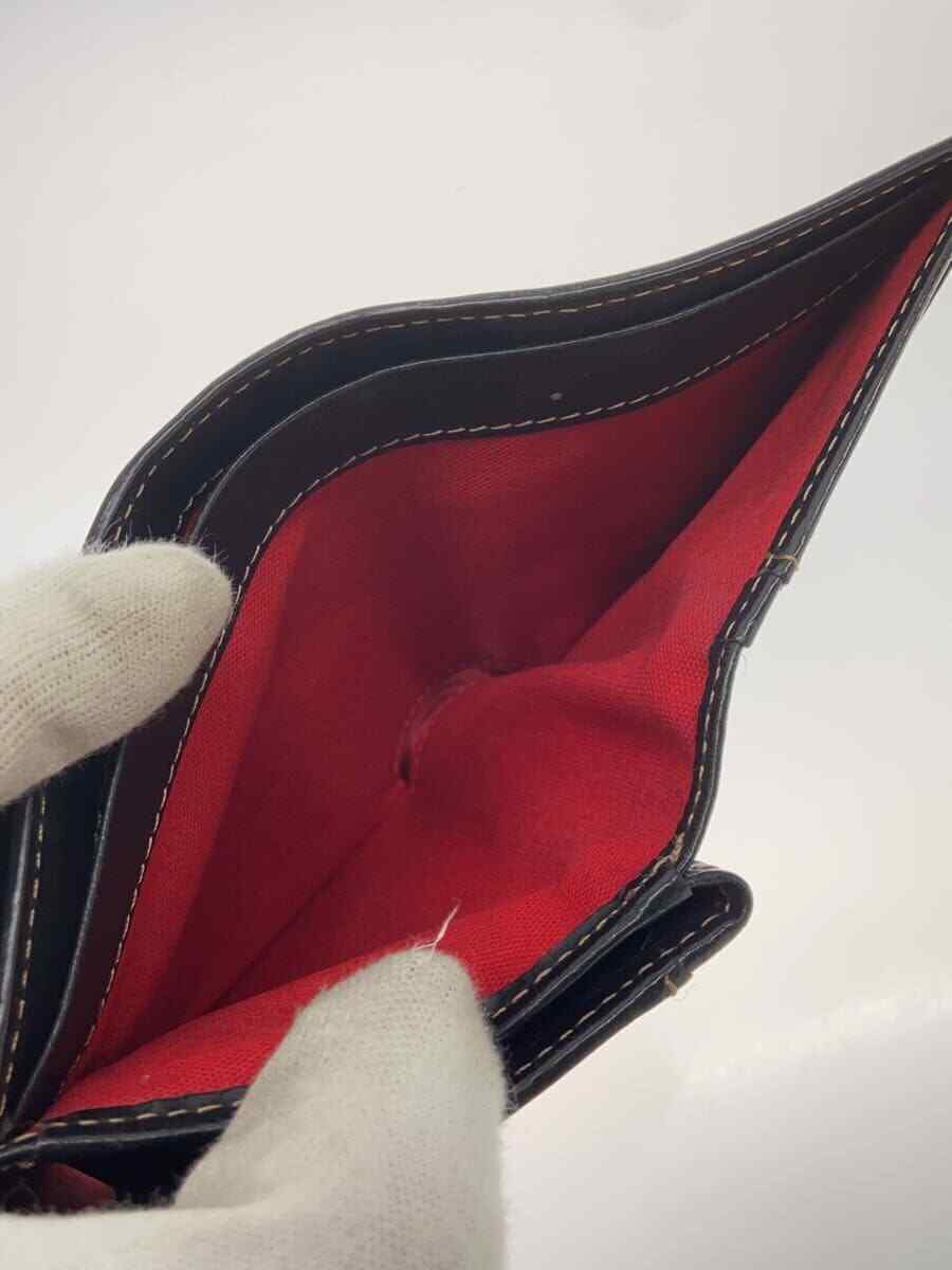 Vivienne Westwood Skull Cutwork Orb Leather Wallet Black