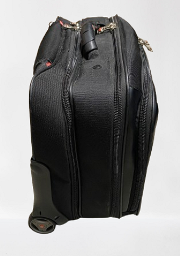 Wenger Wheeled Business Case Potomac Black Carry On Laptop Carrier 17x15x9" - Picture 4 of 5