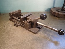 V-125 5" Drill Press Speed Slide Vise: Jaws Open 4-3/4", Used in Good Condition