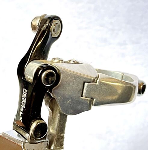 FRONT DERAILLEUR SHIMANO DEORE LX FD-M550 CLAMP deragliatore a fascetta - Picture 6 of 15