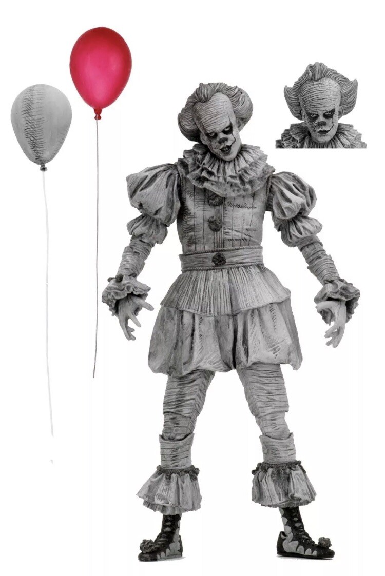NECA SDCC 2019 Pennywise The Clown IT Engraved Etched Figure CONFIRMED PREORDER NECA SDCC 2019 Pennywise The Clown IT Engraved Etched Figure CONFIRMED PREORDER