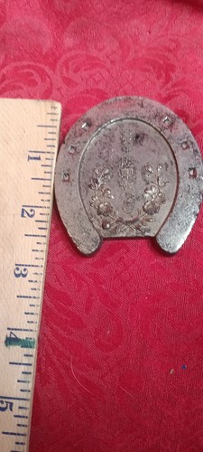 Vintage Japanese Army 1930s Military Paparweight Horse-shoe - Picture 4 of 5
