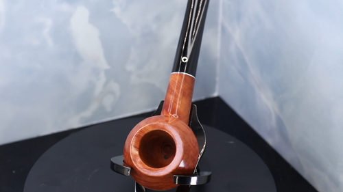 UNSMOKED NEW 1950s KAYWOODIE Pipe connoisseur 32C Squat round shank bulldog Pipe - Video 1 of 1