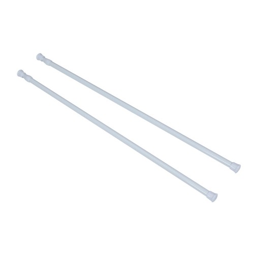 LOT Metal Tension Rod Spring Loaded Curtain Adjustable Expandable Extension Pole - Picture 14 of 35