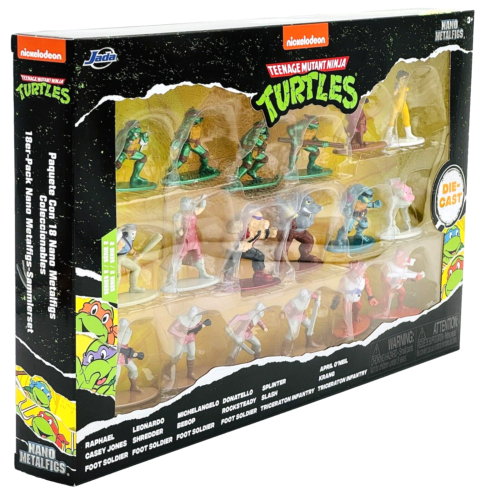 Jada Nano MetalFigs Teenage Mutant Ninja Turtles New Series 1 and 2 - You Choose - Picture 8 of 10