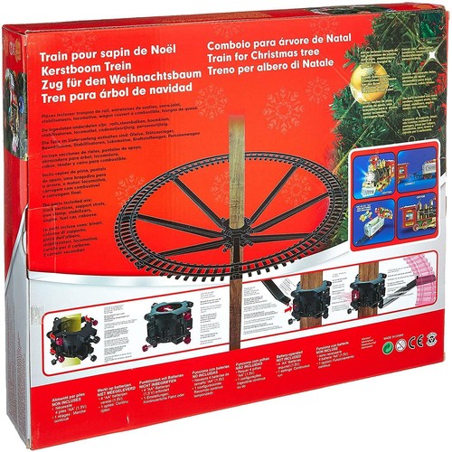 Tree Train Set Around Christmas Tree Lights Musical Battery Operated XMAS Decor - Picture 3 of 10