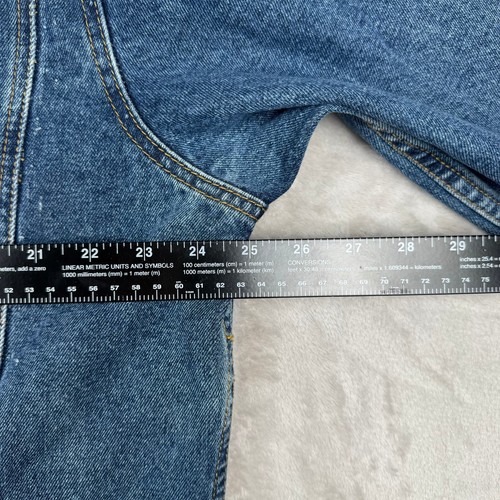 NWOT Vintage Maxam Collection Blue Denim Jacket Trucker Size XL Metal Buttons - Picture 5 of 7