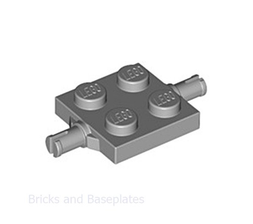 LEGO WHEELS Set 200 Pezzi - 40 Piastre/Assi GRIGI - 80 Pneumatici - 80 Ruote - Foto 4 di 7