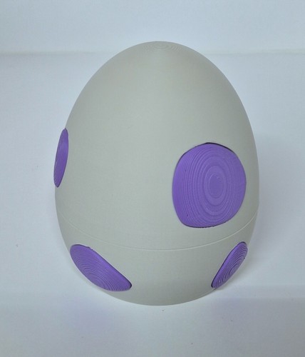 3D Printed dinosaur Egg with Mini Articulating pterodactyl & Egg - Picture 8 of 11