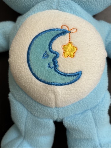 VTG Care Bears Bedtime Bear Light Blue 12" Plush 2005 Very Good Condition Used - Picture 12 of 12