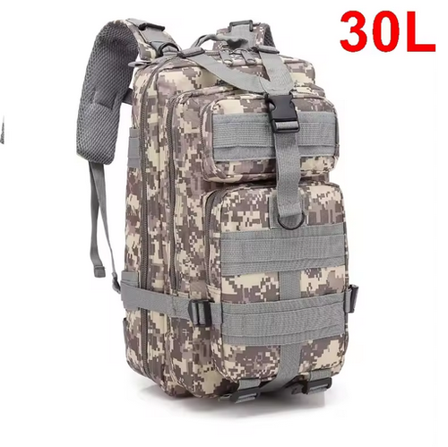 QT&QY Tactical Rucksack 30/50L - Molle Assault, Wandern, Trekking & Outdoor Tasche - Bild 25 von 34