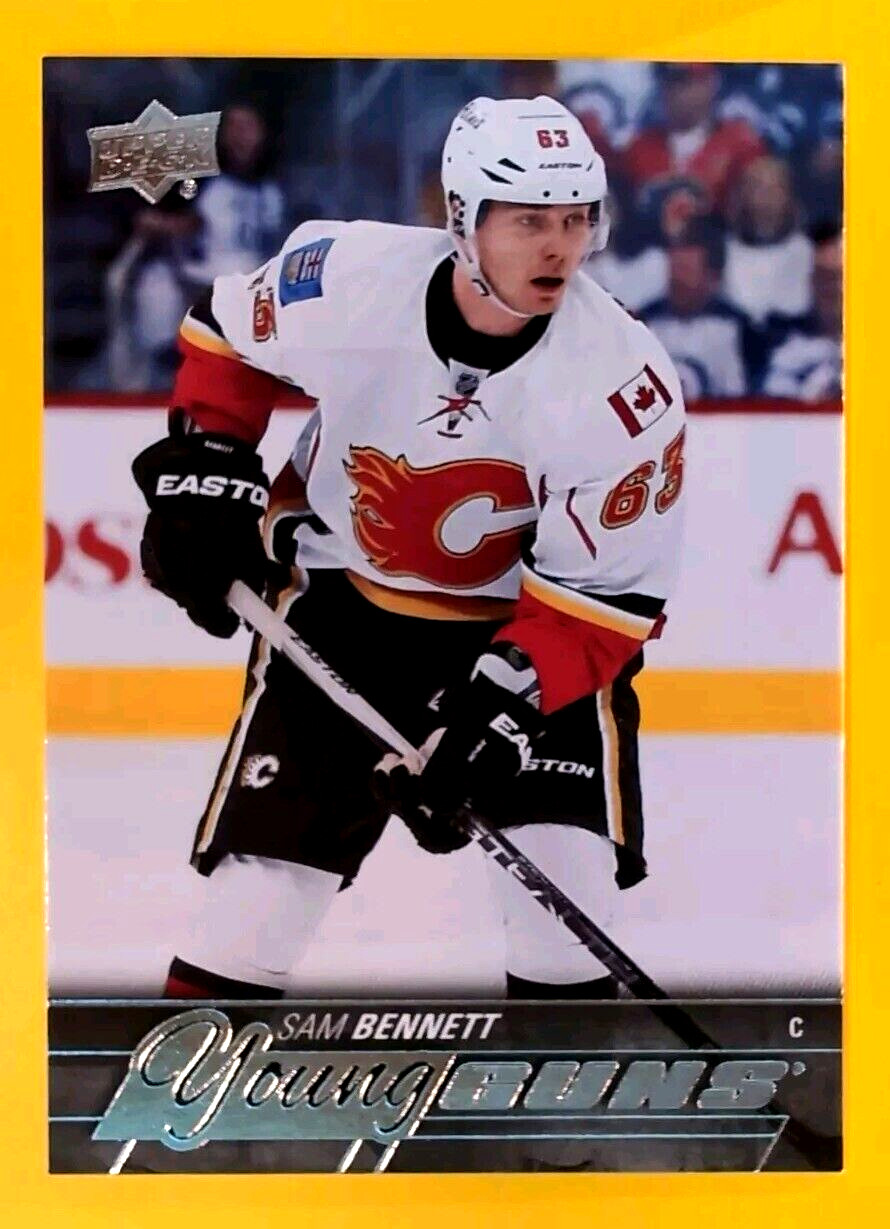 SAM BENNETT YOUNG GUNS 2015-16 UPPER DECK ROOKIE SERIES ONE RC #231 MINT CARD