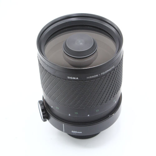 Sigma Mirror Telephoto 600mm f/8 Nikon F Mount MF Lens N°1028669 - Bon état !! - Foto 2 di 9