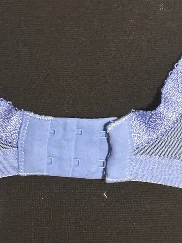 ELOMI EL4010CAH Carmen Underwire Plunge Stretch Bra 36D BLUE - Picture 6 of 7