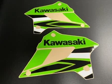 KAWASAKI KLX 250 KLX250 09-23 SHROUD GRAPHICS DECALS THICK HIGH QUALITY VINTAGE