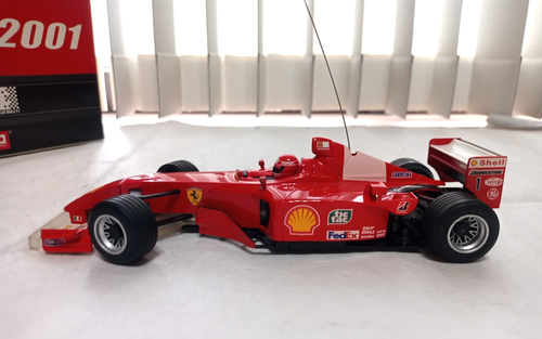 Kyosho Mini-Z F1 Ferrari F2001 No.1 ReadySet Body Chassis Set Hot Wheels MINT a - Picture 5 of 24