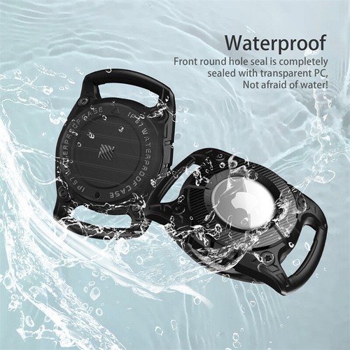 Waterproof Dog Collar Holder Silicone Pet Air Tag Case Cover For Apple Airtag AU - Picture 12 of 21