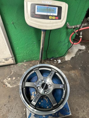 ユミィ菊15輪 15x6.5 King ULF TYPE C Design (4 Wheel) 4x100 fit HONDA