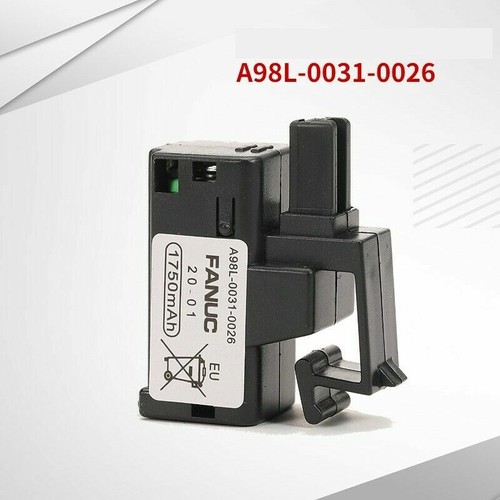 6 Pcs Fanuc A98L-0031-0026 Fanuc A02B-0309-K102 3V 1750mAh Battery - Picture 2 of 4