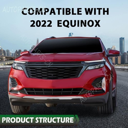 For 2022-2024 Chevrolet Equinox Front Bumper Lower Trim Molding 84792993 - Foto 11 di 12