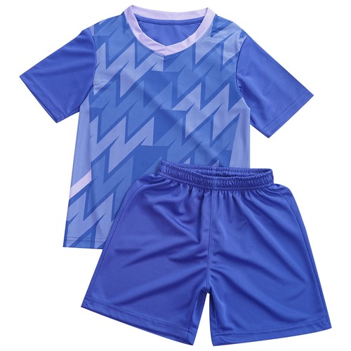 Kids Boys Uniform Drawstring T-shirt Basketball Sport Suit Gym Sweatsuit Casual - Picture 10 of 55