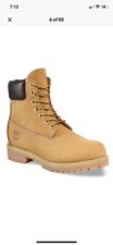 Timberland TB010073 6 inch Boot for Men, Size 11.5 - Wheat Nubuck