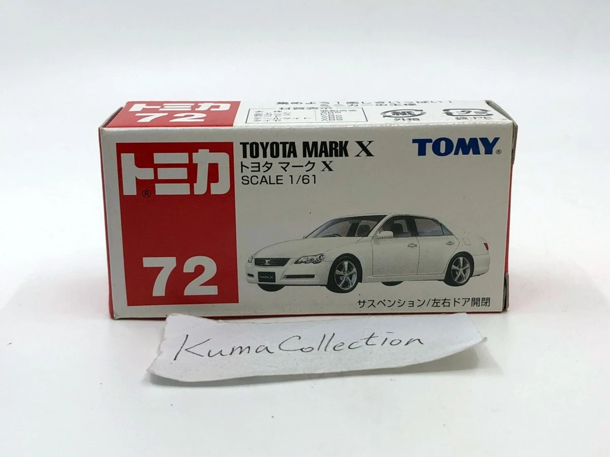 TOMICA 72 TOYOTA MARK X 1 61 TOMY DIECAST SCALE MODEL CAR