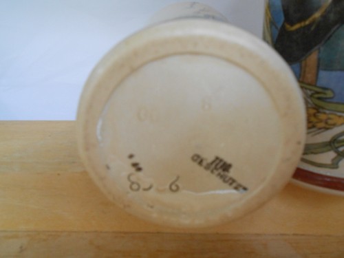 4 VILLEROY & BOCH Mettlach Germany tumbler beer ge Schutzt antique 1091 1094 110 - Picture 7 of 14