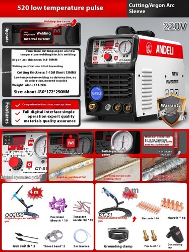 CT-520 Electric Welding Machine Tig Welding Machine Plasma Cutting Machine - Bild 13 von 19