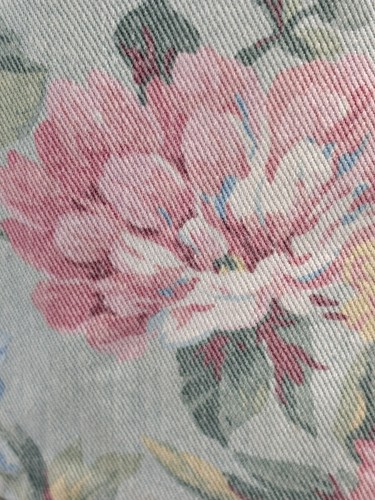 Vtg Zena Floral Acid Wash Denim Vest Sz Medium Women’s Cottagecore Made USA 80’s - Picture 7 of 9