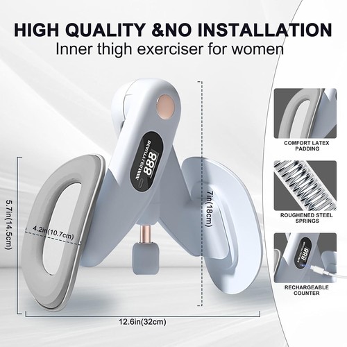 Pelvic Floor Exerciser Kegel Trainer Thigh Toner Hip Trainer for Women Men Gift - Bild 6 von 24