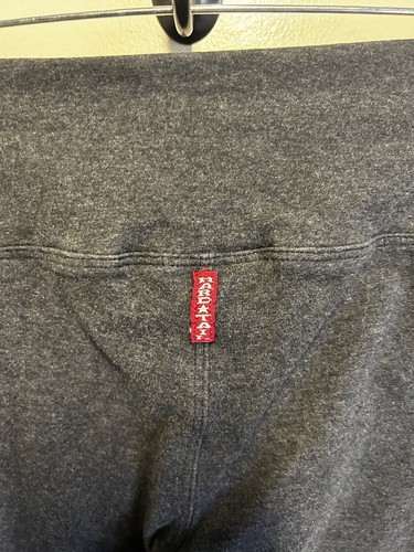 Hard Tail Flare Leg Leggings Dark Heather Grey Y2K Womens Small - Picture 3 of 6