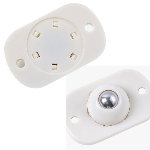 Adhesive Paste Pulley Small Slide with 360° Rotation (4 Pieces) - Bild 7 von 8