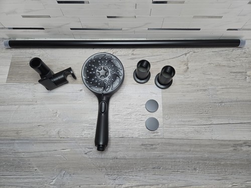 Moen 3670EPBL Multi-Function Hand Shower with Slide Bar & Hose – Matte Black - Picture 1 of 8