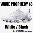 Mizuno Wave Prophecy 13 White / Black J1GC2451 31 Running shoes