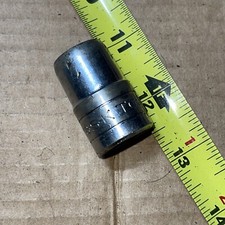 Vintage S-K Tools USA 9/16 In SAE 1/2” Drive 6 Point Socket 40118 SK