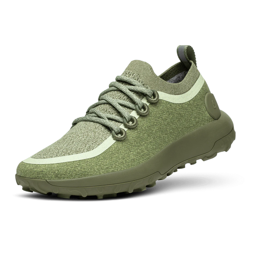 ALLBIRDS TRAIL RUNNERS SWT - CLAM CARGO (FORGE GREEN SOLE)