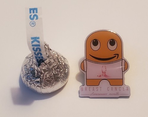 Brustkrebsbewusstsein Amazon Peccy Pins (2) mit Peak Aufkleber - Bild 2 von 9