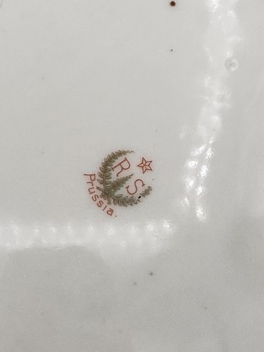 RS Preußen Meisterschale und (6) passende Beerenschalen Schwan Tannenbaumschmuck rot - Bild 7 von 24